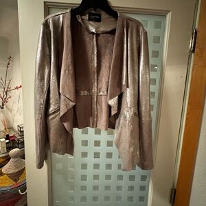 Metallic Silver Women's Jacket